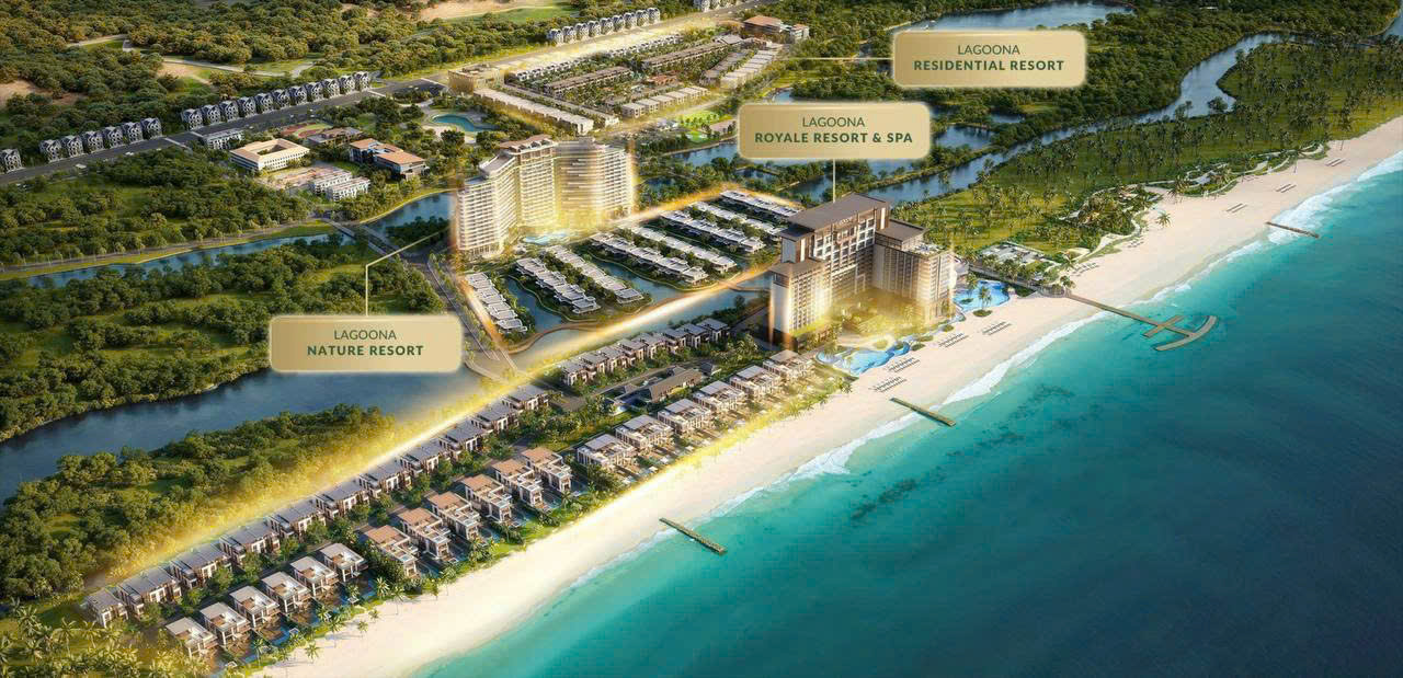 mặt bằng tổng thể lagoona bình châu