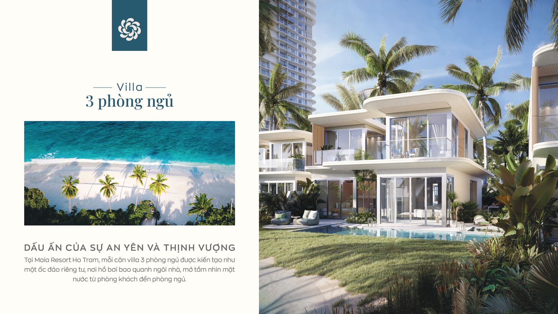 villa maia resort hồ tràm